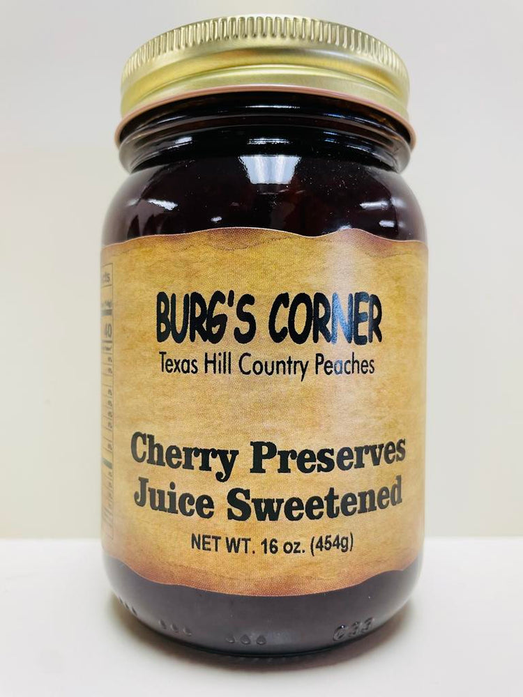 Cherry Preserves Juice Sweetened